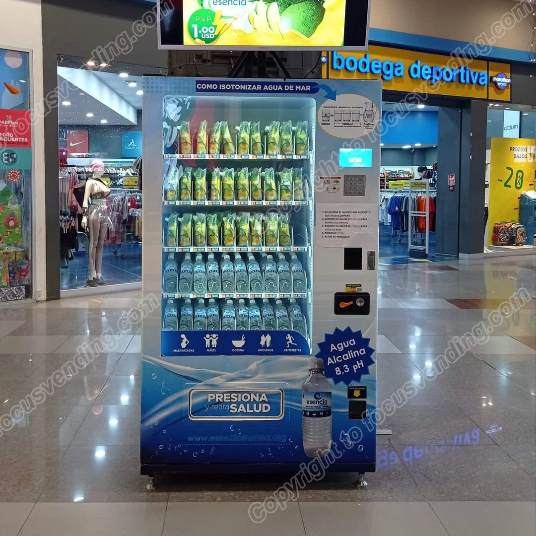 Best Seller Combo Drinks Snacks Vending Machine With Large Capacity ...