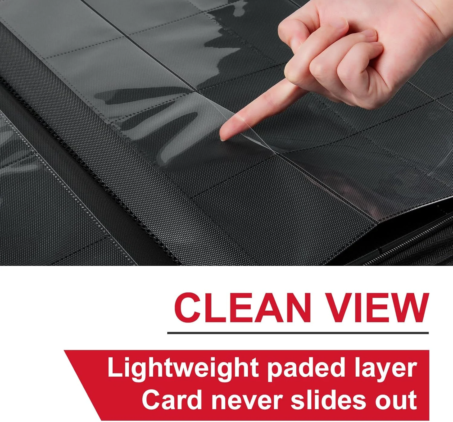 MIO Custom Zippered 16 Pocket Binder with 1024 Card Sleeves for MTG/YGO/TCG  - Ideal Custom Card Sleeves for Collectors