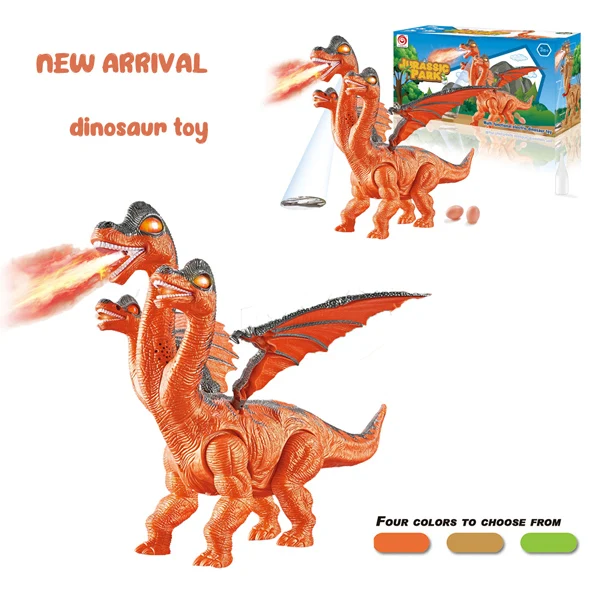 Educational Electric Dinosaur Toy Sets with Light and Sound