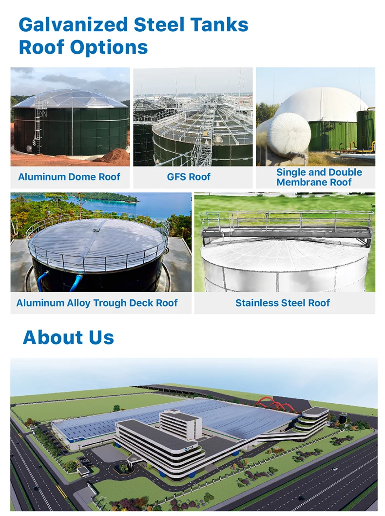 Anaerobic Digester with Double Membrane - 3000l/hour
