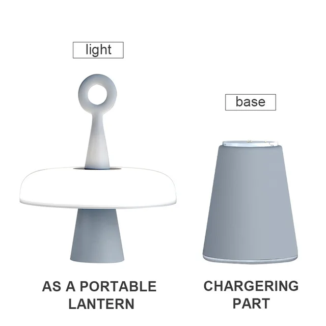 Modern Bed Side Metal Table Lamp Led Restaurant Battery Operated Table Light with Wireless Charging with music