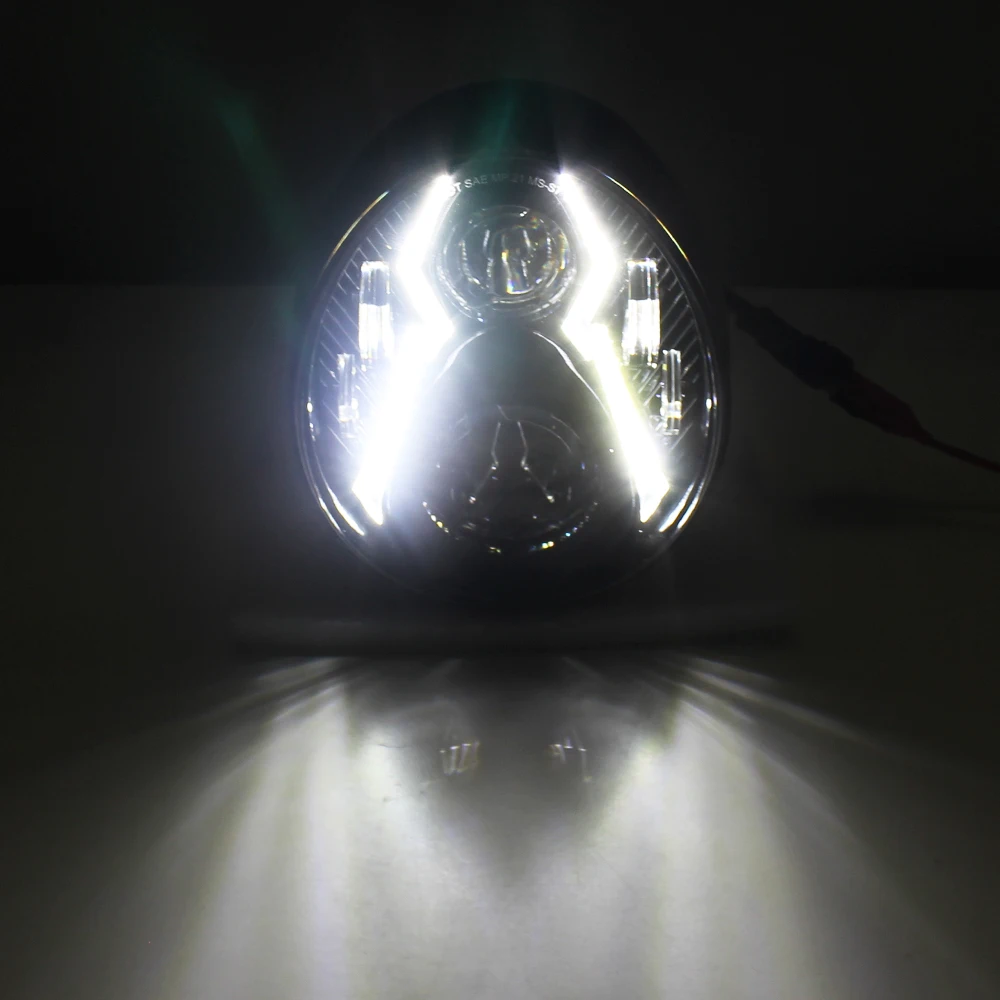 Wukma Fit for Softail Breakout 114 FXBR FXBRS 2018+ Motorcycle Led Headlight Hi-low Beam DRL Projector