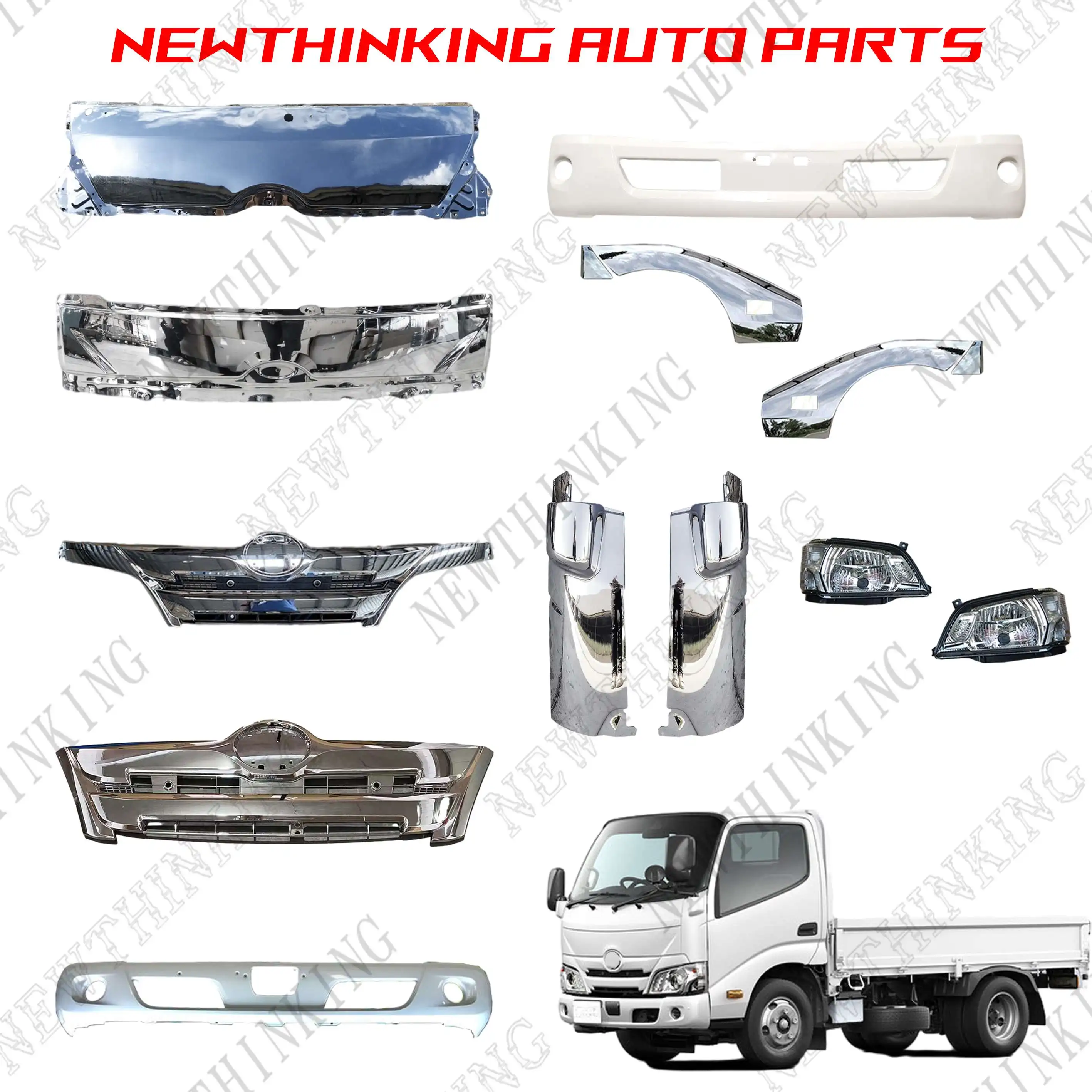 Newthinking Auto Part Truck Aftermarket For Hino 155 Hino 195 Hino 300