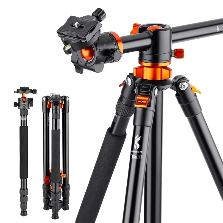 K&F Concept KF09.090V1 - Portable Tripod with 360° Ball Head