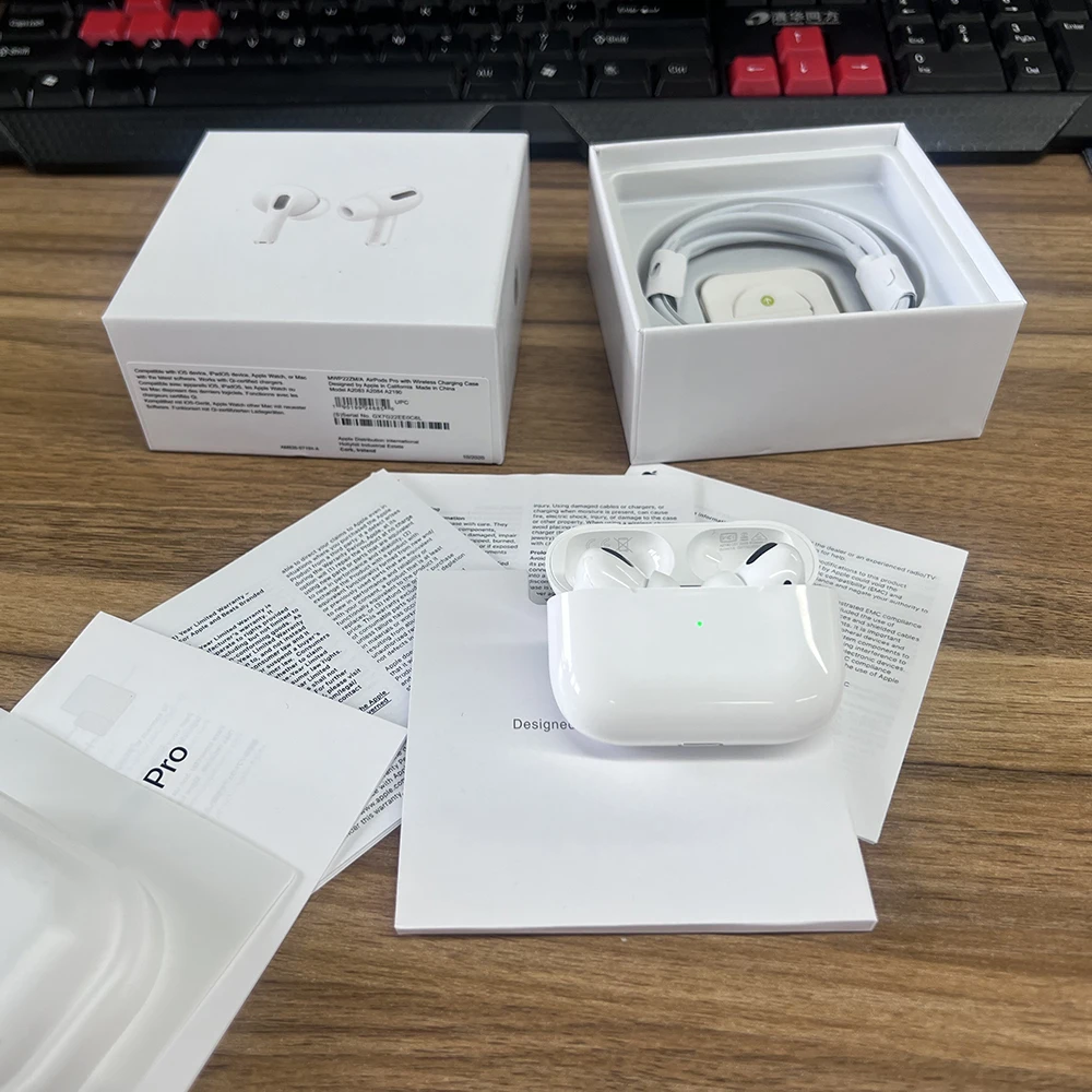 Original 1:1 Pods Pro Airoha 1562a Noise Cancel Rename Gps Wireless Earbuds  Earphone For Apple Airpods Pro Tws Earphone - Buy For Airpods Pro,Original  1 1 For Apple Airpods Pro,For Air Pro