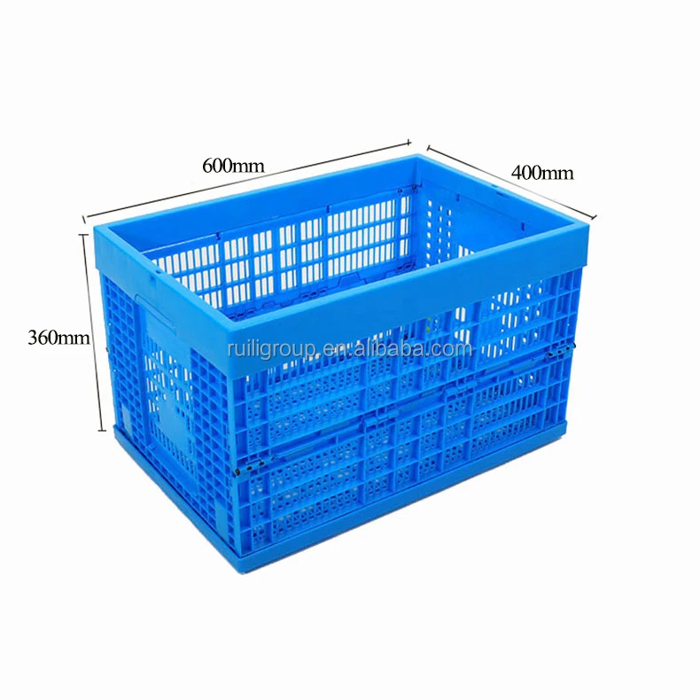 Warehouse Supermarket Waterproof Mesh Storage Container Stackable ...