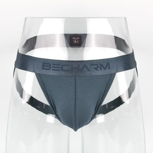 Hot Sexy Fashion Gay Colorful Jock Straps Cotton Nylon High Quality Open Back Jockstrap Underwear Fashion Width Waistband