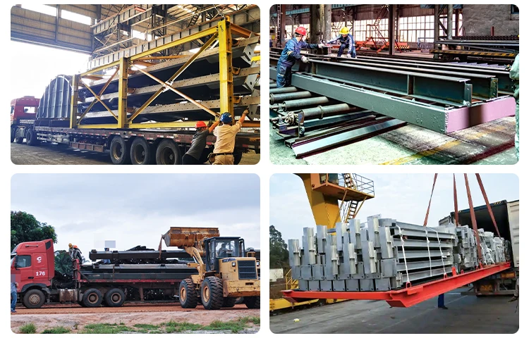 Modular Portable Steel Structure Bridge - Steel Truss Frame
