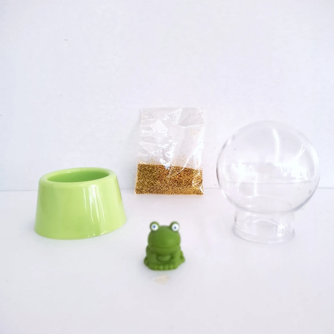 ABOOFAN Schneekugel DIY Set - Leere Glaskugel 45mm Für Weihnachtsdekoration