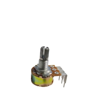 EMPHUA 148/149 Rotary Potentiometer with Switch 3pins For volume dimming temperatures control  RK16110NS-Q-B500K-15KA-DWJ