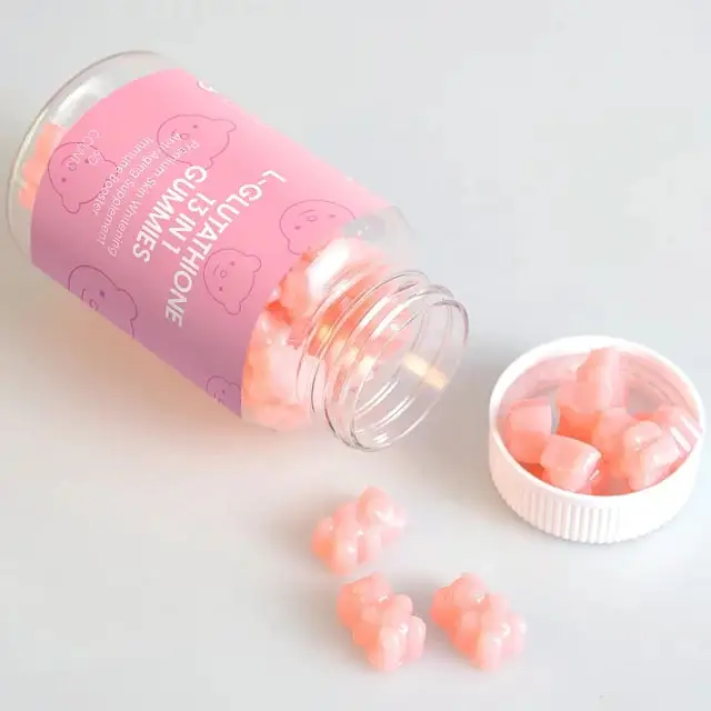 Seller Pick L-Glutathione 13 in 1Gummy Bears Biotin Collagen Skin Whitening Pills Anti-Aging Remove Dark Spot