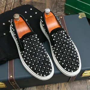 Lightweight Men's Dress Shoes Rivet  Classic Design Breathable Anti-Slippery Daily Casual Comfort for Autumn Spring Summer