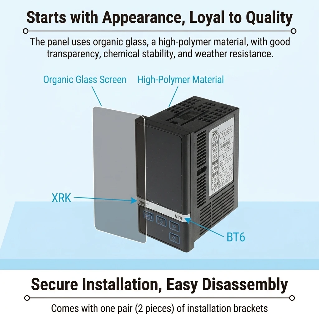 BT6-B 1220 48*96*83mm Plastic PID Intelligent Digital Temperature Controller RS485 Customizable Industrial Thermostat with Timer