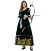 Dark green [dress belt and waist accessories]