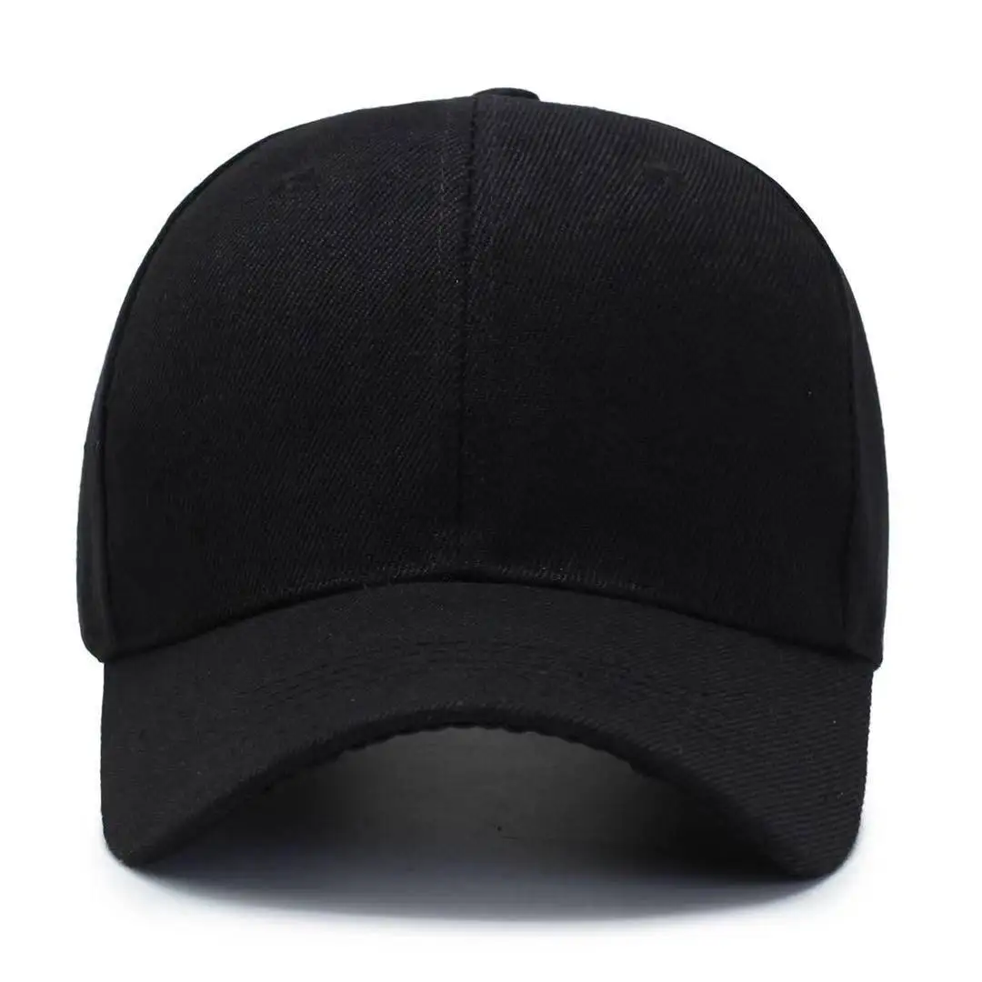 plain black baseball cap mens