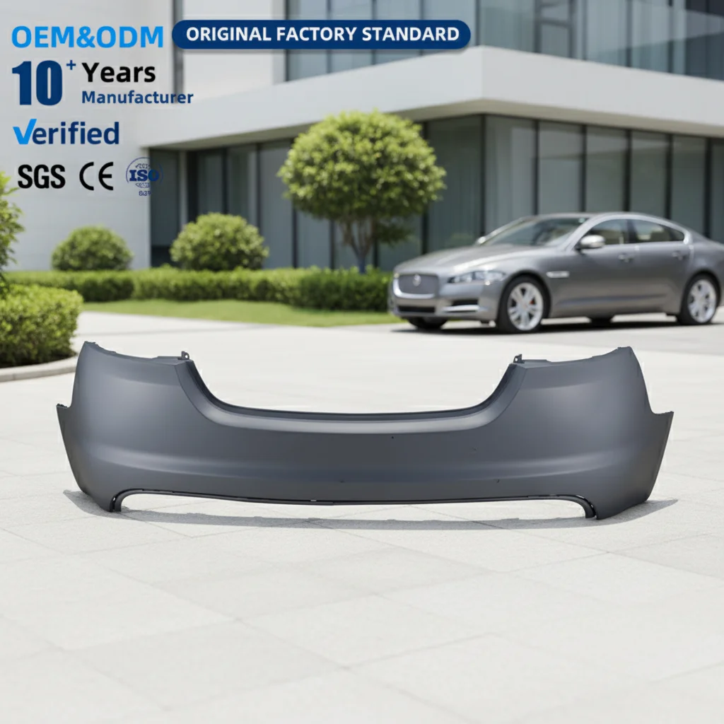 Hot Sale Grey C2Z16094XXX-A Auto Body Parts Car Back Side Rear Bumper Cover Rear Bumper for Jaguar