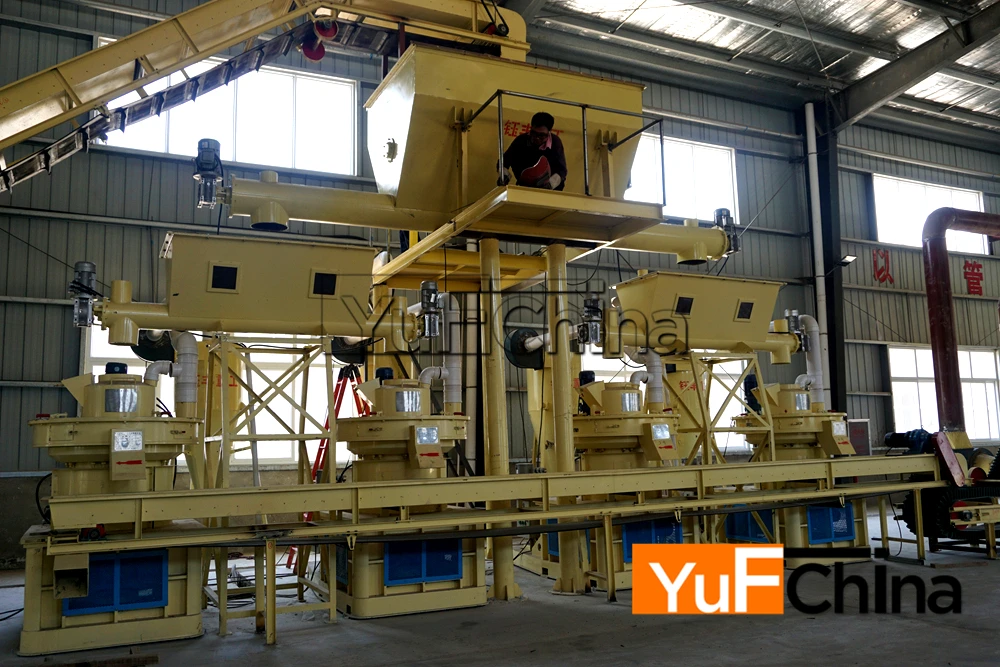 wood pellet production line