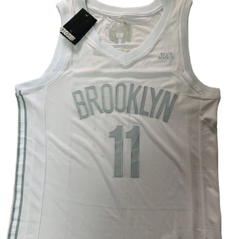 NBA_ Jersey Wholesale Custom Brooklyn''Nets''Men Kyrie Irving