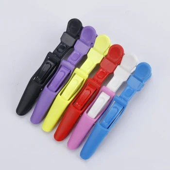 Popular hair clips alligator clips for women with colorful hair clips hair coloring tools for salon and at home