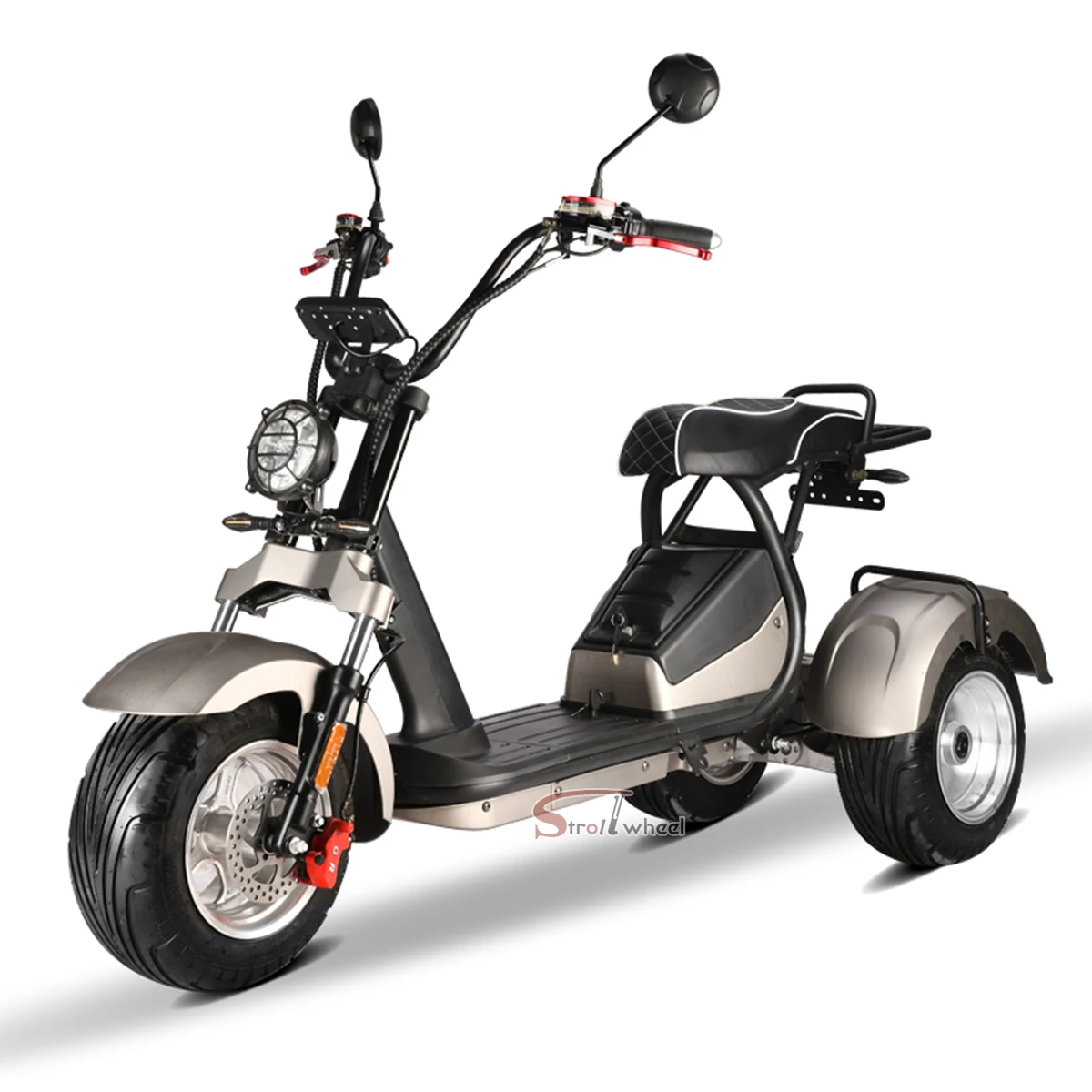 Eu Warehouse Citycoco 4000w Electric Tricycles Fast 3 Wheel Electric Scooter Chopper E Scooter Electric Motorcycle Adult