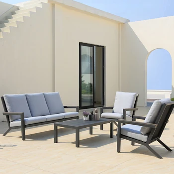 OSMEN Hami Modern Style Garden Furniture Sofa 4pcs for Outdoor Use