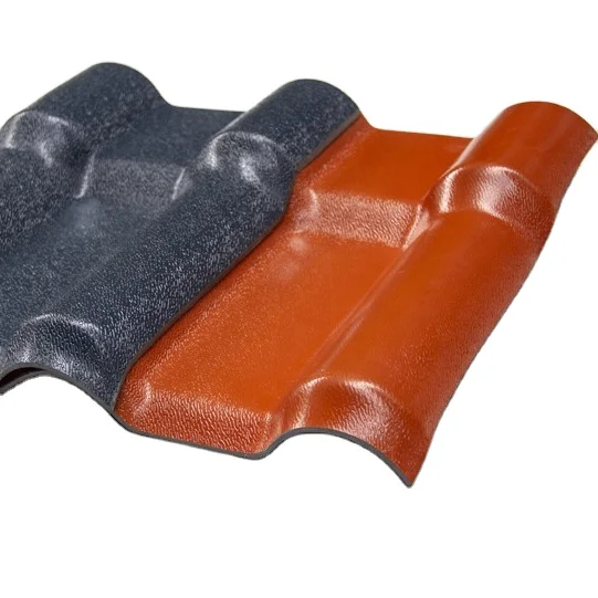 Экструзионная Высококачественная Звукоизоляционная крыша из ПВХ ASA черепица смолы