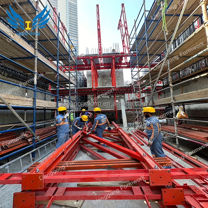 LIANGGONG Integrated Hydraulic Automatic Climbing Formwork System for Construction