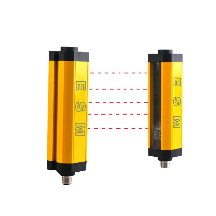 RS485/RS232 Optical Switch Light Curtain Sensor Infrared Measurement Applied for Dimensional Measurements Punch Detection
