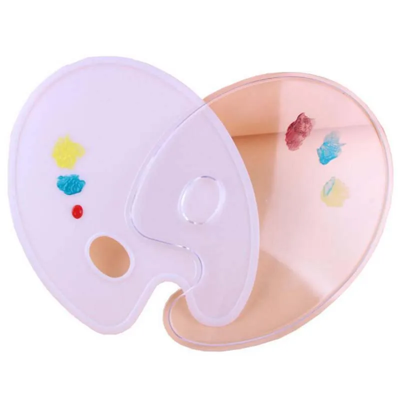 Xinbowen книги по искусству поставки художник краски палитры лоток белый пластик для живописи