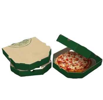 Factory Cheap Custom Take Away Pizza Paper Box 12" 16 18 Inch Pizza Packaging Paper Box With Custom Logo