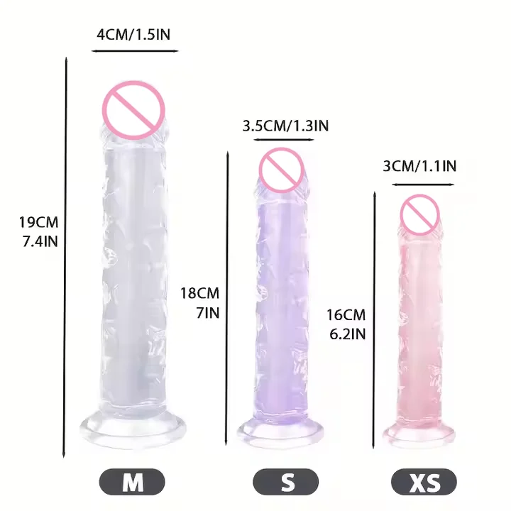 Realistischer Dildo Anal Sex Extrem weicher kleiner Dildo Weicher  lebensechter Anfänger Sexspielzeug Gelee Dildo G-Punkt Sexspielzeug für  Erwachsene für Frauen