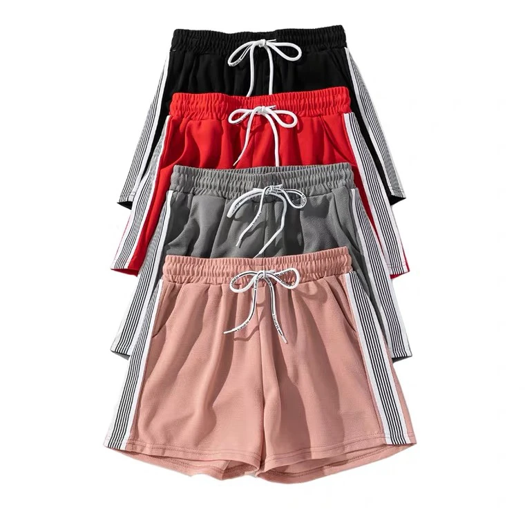 Pantalones Cortos Rectos De Pierna Ancha Para Mujer Y Niña,Shorts  Informales,De Cintura Alta,Gruesos,Coreanos,Color Sólido,Cintura  Elástica,2021 - Buy 2021 Nueva Moda De Las Mujeres,Sólido Color Elástico- pantalones De Pierna Ancha,Las Niñas Casual 
