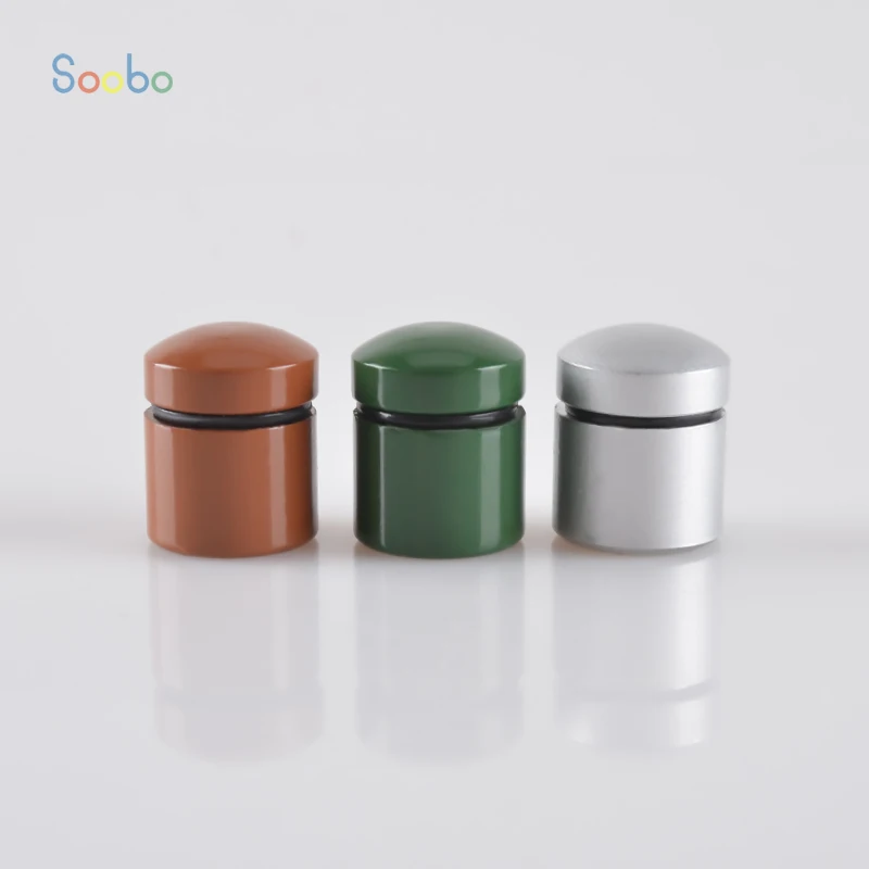 Custom Size Color logo Geocaching Logsheets Aluminum Micro Bison Tube Geocache Container