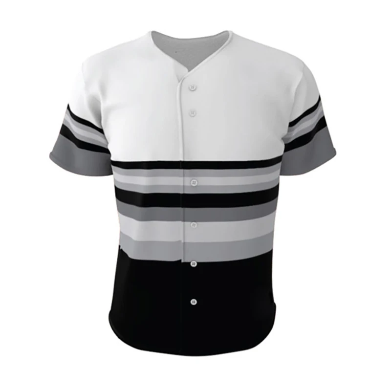 Wholesale Cheap Plain Baseball Jersey Quick Dry Anti-bacterial