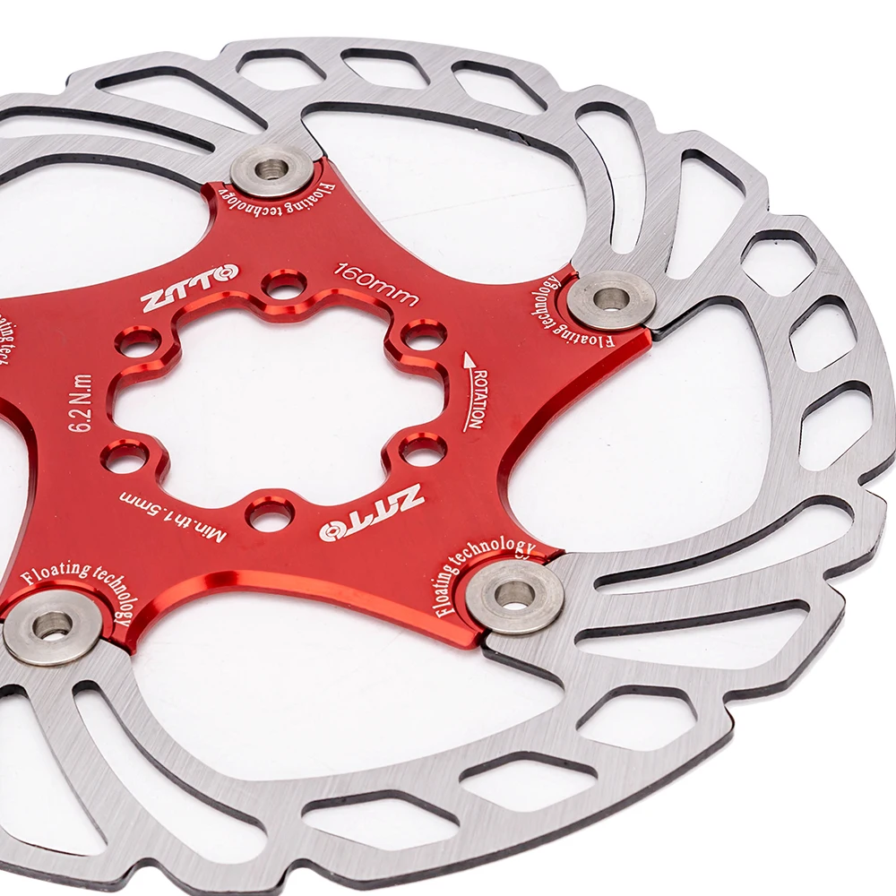 ZTTO MTB自転車ブレーキフローティングローター140/160/180