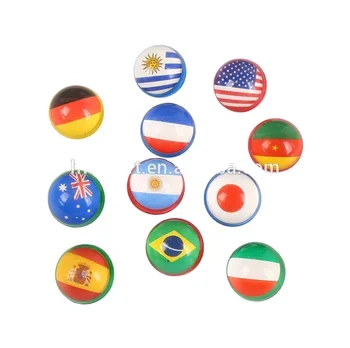 RISF 30 Balles Rebondissantes Avec Rubans Colorés – 2,5 Cm – Caoutchouc Non Toxique – Jeu éducatif Pour Enfants, Fêtes Anniversaire, Cadeaux, Activités Intérieur/extérieur