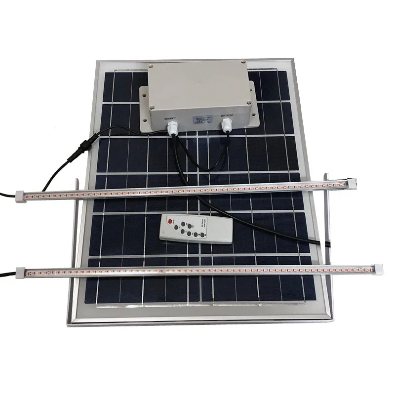 Remote Control Timingsolar Powered Grow Lights Full Spectrum Solar Led