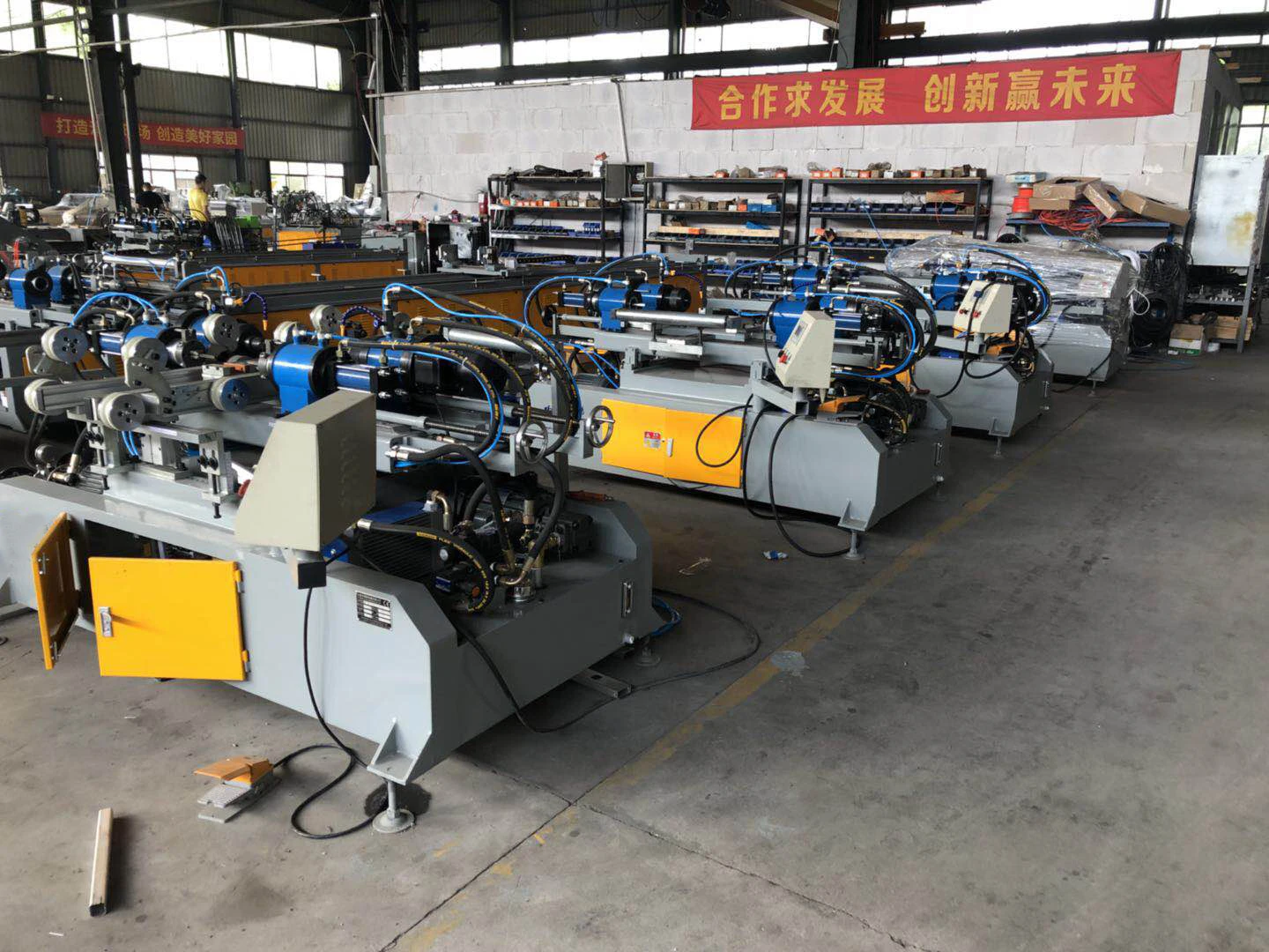 Full Automatic Ladders Making Expanding and Riveting Machine for the Aluminum Ladders