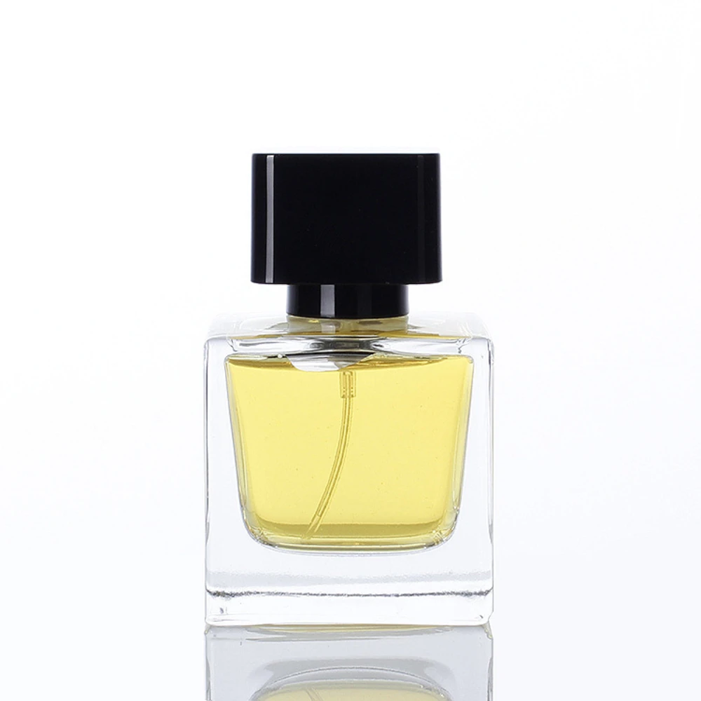 Custom Logo 30ml 50 Ml 100ml Square Vintage Glass Perfume Bottle 50ml ...