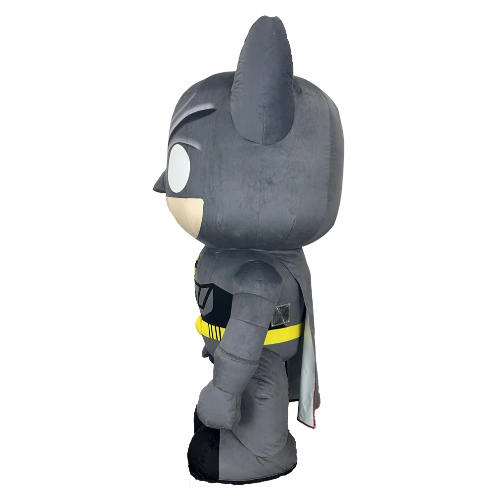 Cartoon Robot Inflatable Costume Mascot Parade Adult Character Cosplay Birthday Halloween Party Event Plush Set