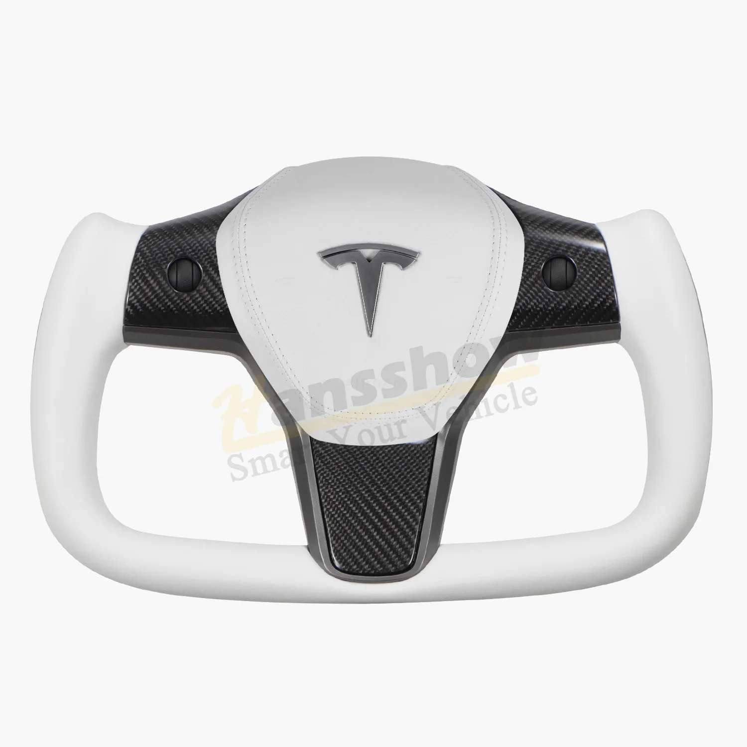 Model 3 Sr+ Model Y Yoke Heated Steering Wheel Retrofit For 2020 2021
