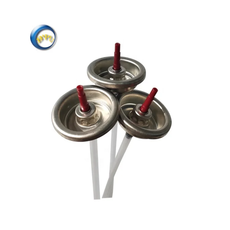 Hot Sales Lighter Gas Refilling Valves With Metal Stem For Cans