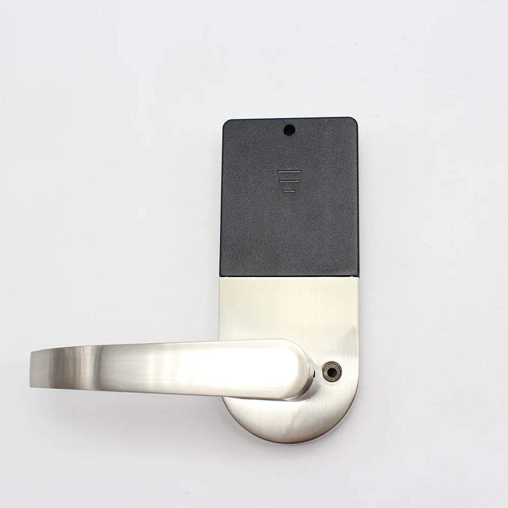 Digital Door Lock with Handle Key Card Smart Lock with Password Unlock Function