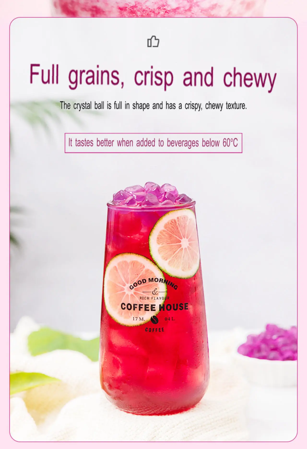 Milk Tea Ingredients Grape Flavor Ingredients Konertea Supplier