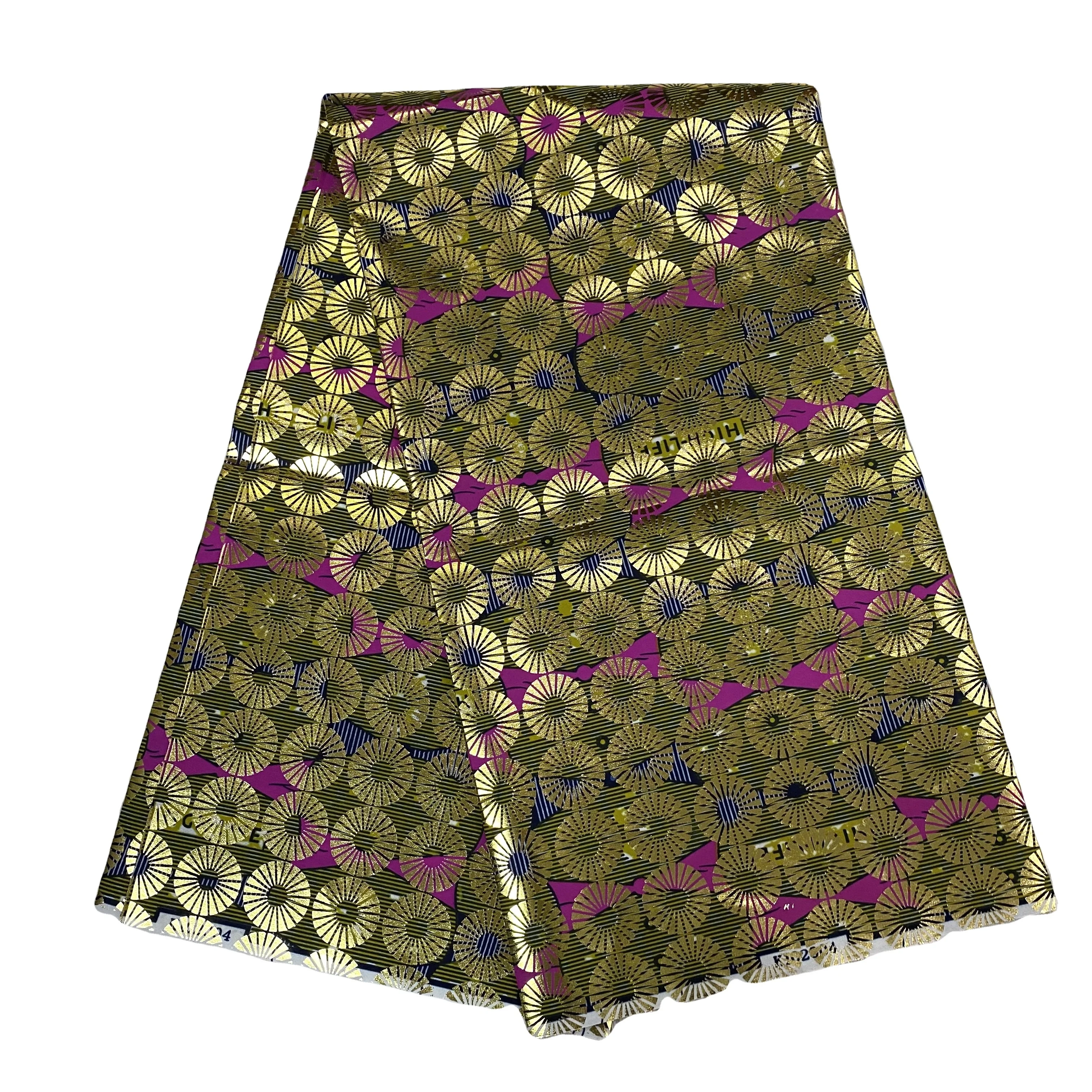 Логотип на заказ 100% полиэстер супер золотой воск принты голландский африканские ткани для