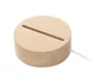 Base ronde en bois