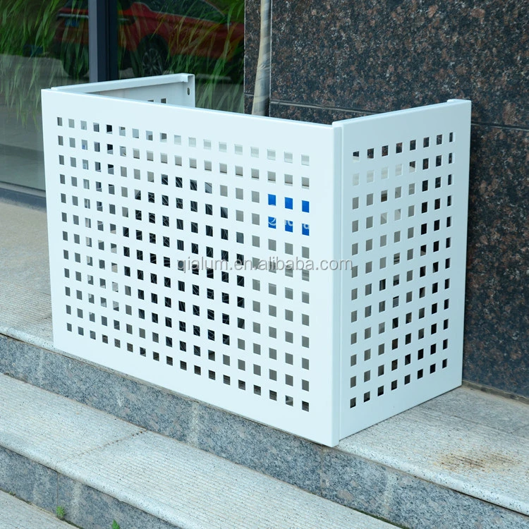 Hot sale aluminum round outdoor air conditioner cover