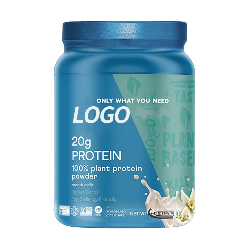 Private Label Organic Plant Based Protein Powder Protein Isolate Prebiotics  Chocolate And Vanilla Flavors - Buy Organic Plant Based Protein Powder  Protein Isolate,Chocolate And Vanilla Flavors Protein ...