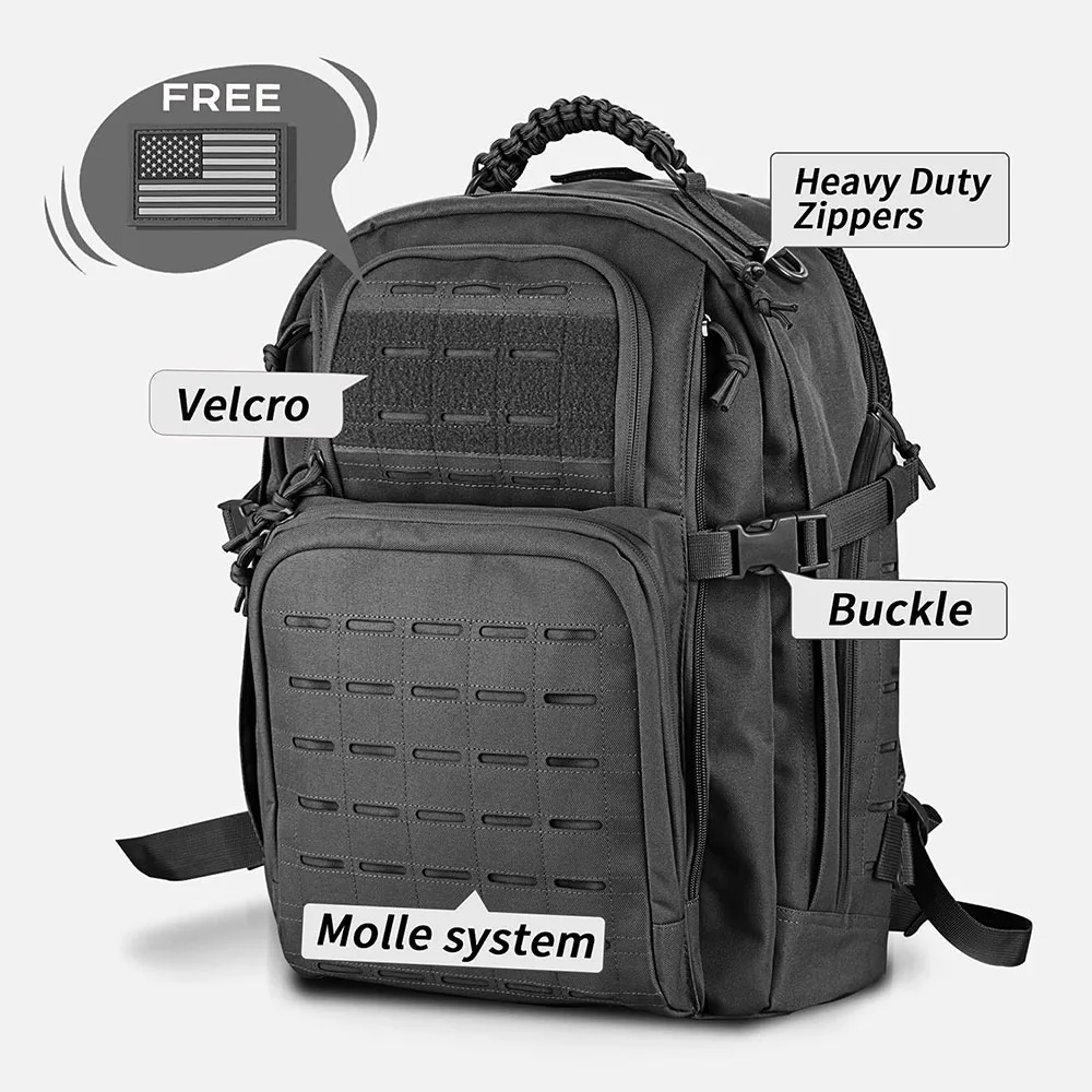 FREE SAMPLE Practical Assault Backpack Large Assault Bag Practical Backpack for Training