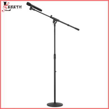 MJ-738Lebeth Hot Sell Adjustable Professional Metal Tripod Music Stand Foldable Microphone Stand